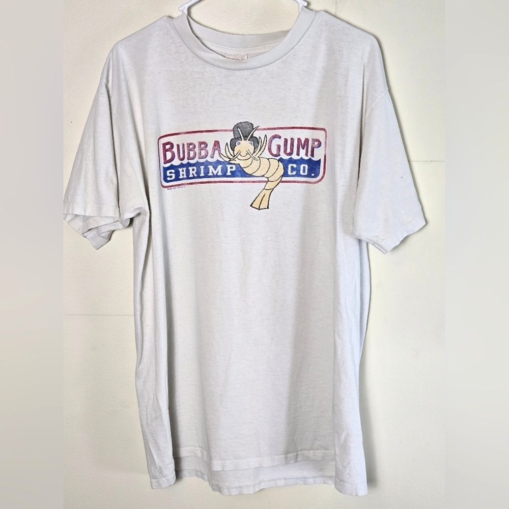 Vintage 1994 Forrest Gump Movie Promo Bubba Gump Shrimp Co T-shirt, Large